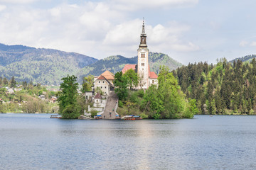 Lake Bled in Slovenia, Spring 2015