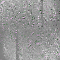 Background of water droplets