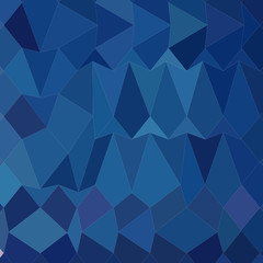 Cobalt Blue Abstract Low Polygon Background