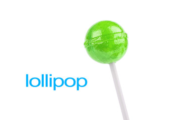 green lollipop