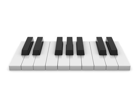 Piano keyboard