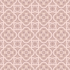 Vector ceramic tiles with seamless pattern