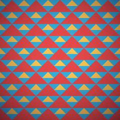 Retro kid vector seamless pattern. Endless texture