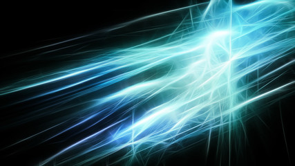 Blue glowing energy background