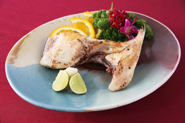Grill Black cod japanese style