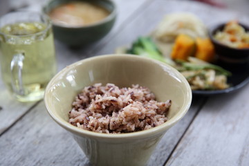 japan vegetable with rice