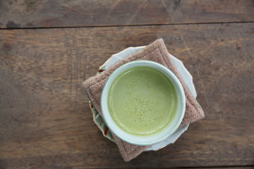 green tea latte