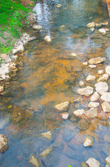 The waterfall in Kanchanabure the west of Thailand