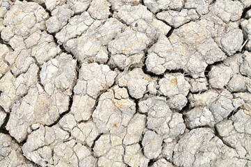Parched Soil During Drought And Dry Season