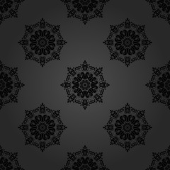 Seamless Orient Vector Background