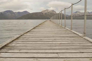 Obraz na płótnie Canvas Lago en Noruega 1