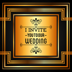 wedding invitation
