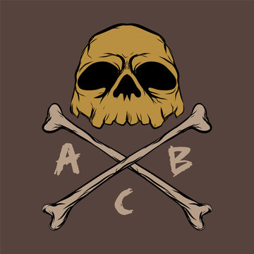 skull tattoo logo