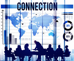 Connection Network Unity Partnership Collaboration Concept