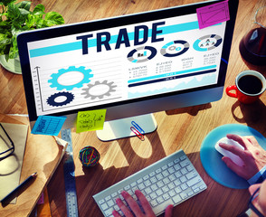 Trade Merchandise Import Export Commerce Concept