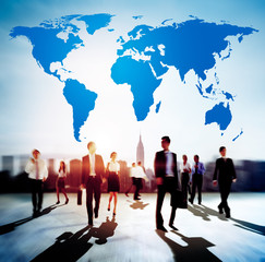 World Global Cartography Globalization Earth International Conce