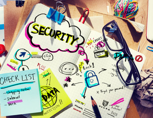 Note Pad and Security Concept