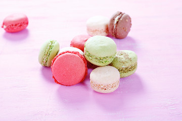 Sweet cookies on the boards