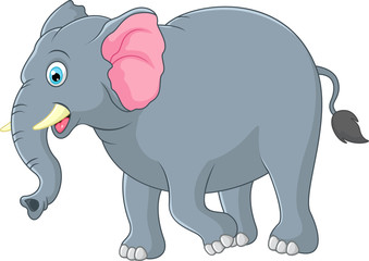 Cute elephant cartoon