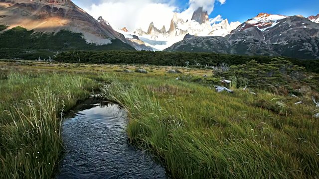 Mount Fitz Roy in Los Glaciares National Park, Argentina
