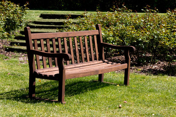 Bench in a park
