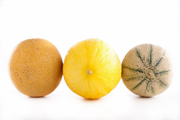 Fototapeta premium melon isolated on white