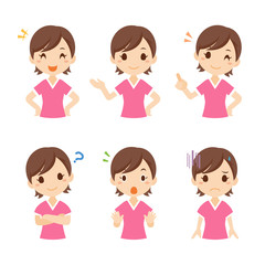 女の子　子供　表情　ポーズ