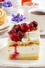 Cherry layer cake