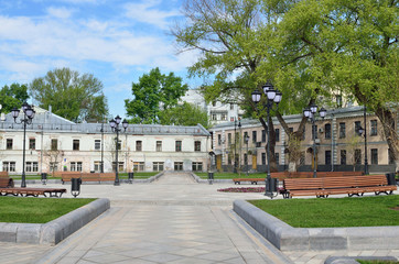 Obraz premium Москва, Хитровская площадь