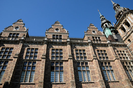 Old And Picturesque Nordic Museum In Stockholm