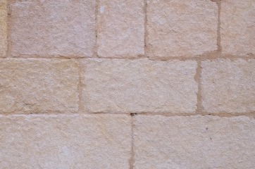 Stone wall.