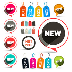 Business Vector Labels - Stickers