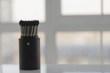 Collection brushes for make-up