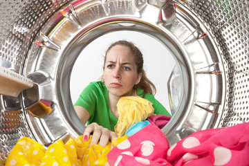 Corvées domestique de machine à laver