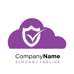 Cloud logo icon vector