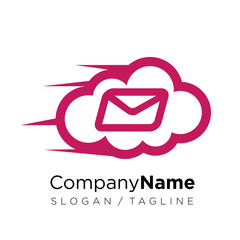 Cloud logo icon vector