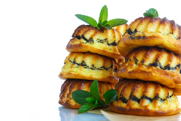 muffin with cheese stuffing poppy