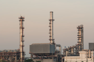 oil and gas refinery petrochemical factory