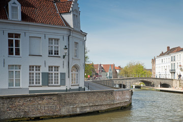 Gracht an der Spiegelrei Brügge