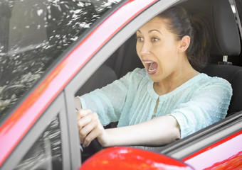 Road trip risk danger concept