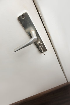 Doorknob with key