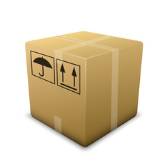 Vector sealed box icon