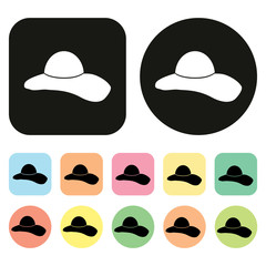 Hat icon. Cap icon
