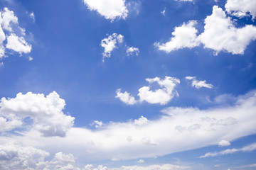 Beautiful clouds and blue sky