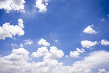 Beautiful clouds and blue sky