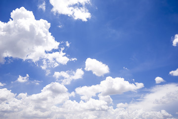 Beautiful clouds and blue sky