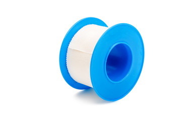 Adhesive bandage sticking plaster isolated