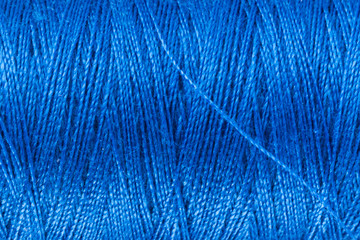 Blue Sewing Yarn