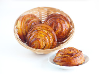 Freshly baked bun