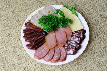 Meat slices